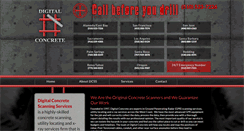 Desktop Screenshot of digitalconcretescanning.com